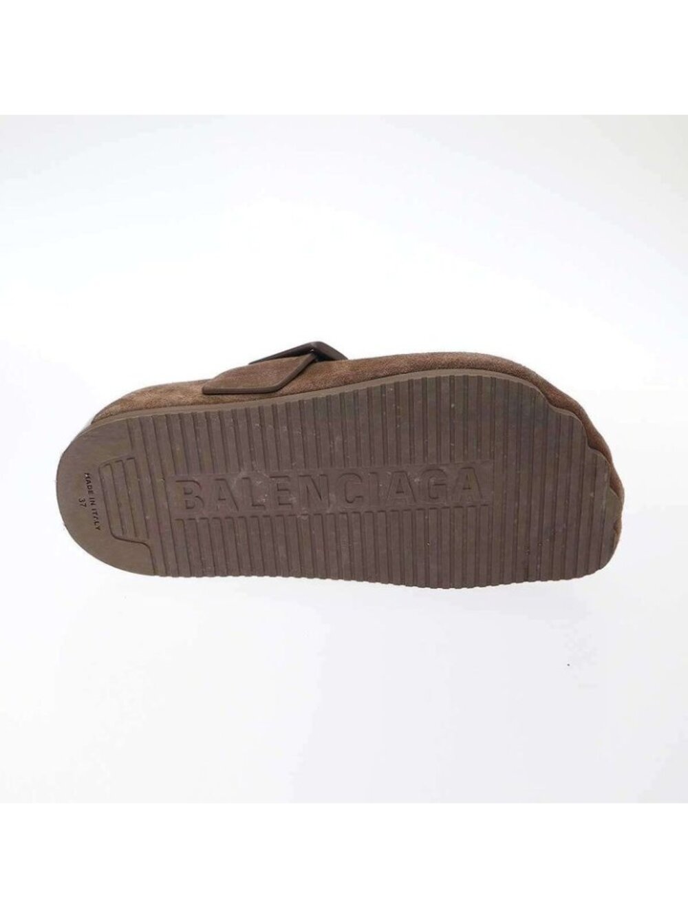 Balenciaga 24 SS Sunday Flat Mule Sandals Light Brown 37 - Picture 4 of 6